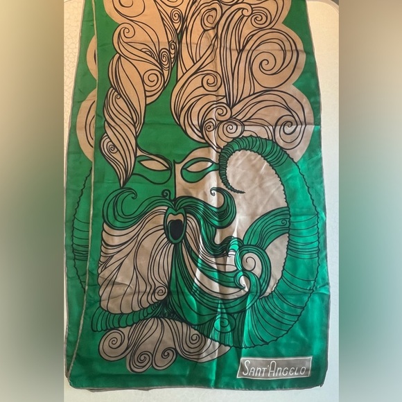 VINTAGE: Sant’ Angelo | Classic silk scarf - Picture 2 of 11